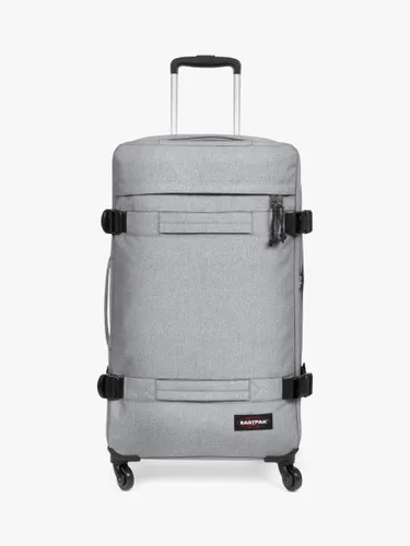 Eastpak Transit'R 4-Wheel 70cm Medium Suitcase, Black - Sunday Grey - Unisex