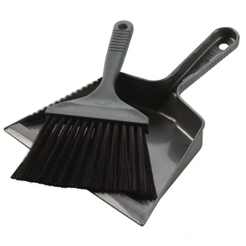 Easy Camp - Dustpan and Brush size One Size, black/grey
