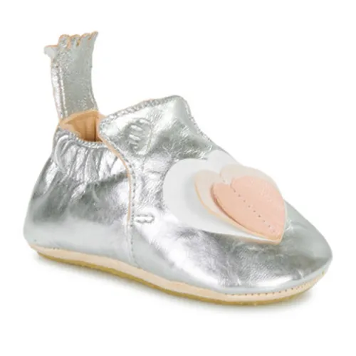 Easy Peasy  MY BLUBLU COEUR VOLANT  girls's Children's Slippers in Silver