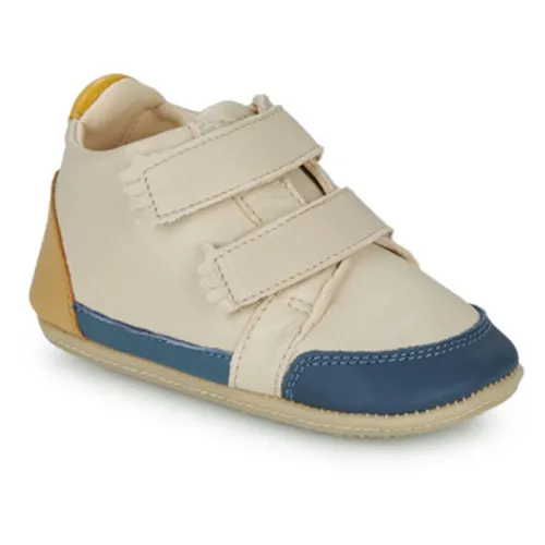 Easy Peasy  MY IRUN  boys's Children's Shoes (High-top Trainers) in Beige