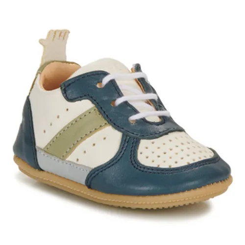 Easy Peasy  MY PRE BASKET LACET  girls's Children's Shoes (Trainers) in Blue
