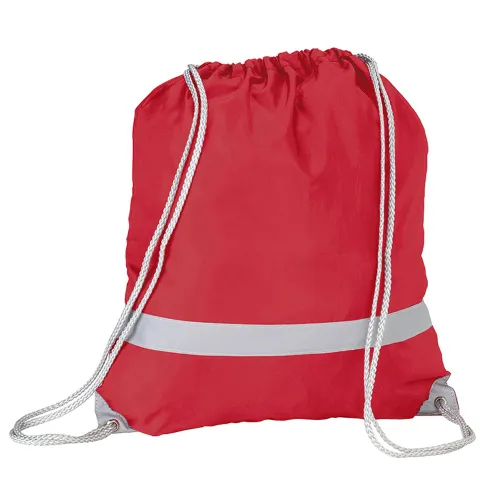 eBuyGB Pack of 10 High Visibility Reflective Drawstring