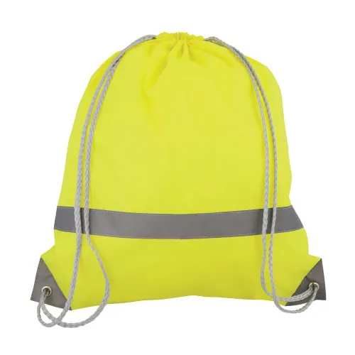 eBuyGB Pack of 50 High Visibility Reflective Drawstring