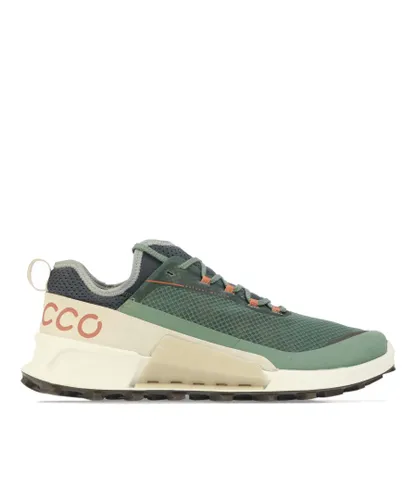 Ecco Mens Biom 2.1 Country Trainers in Green Mesh