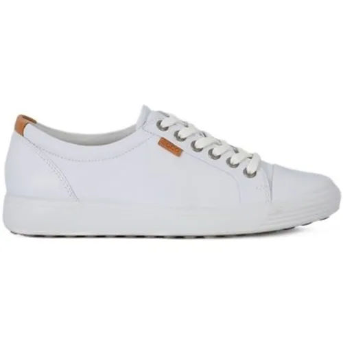 Ecco  Soft 7  women's Shoes (Trainers) in White