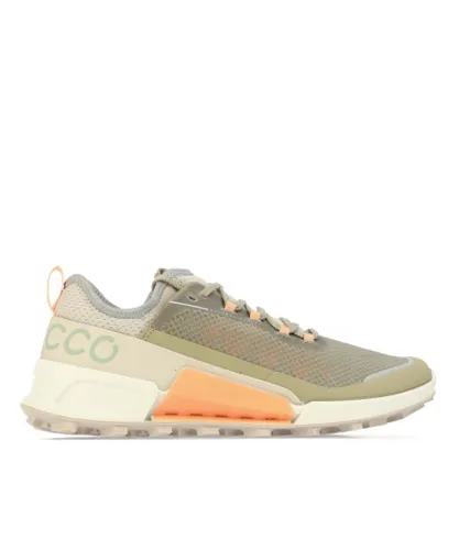 Ecco Womenss Biom 2.1 Country Trainers in Green Leather (archived)