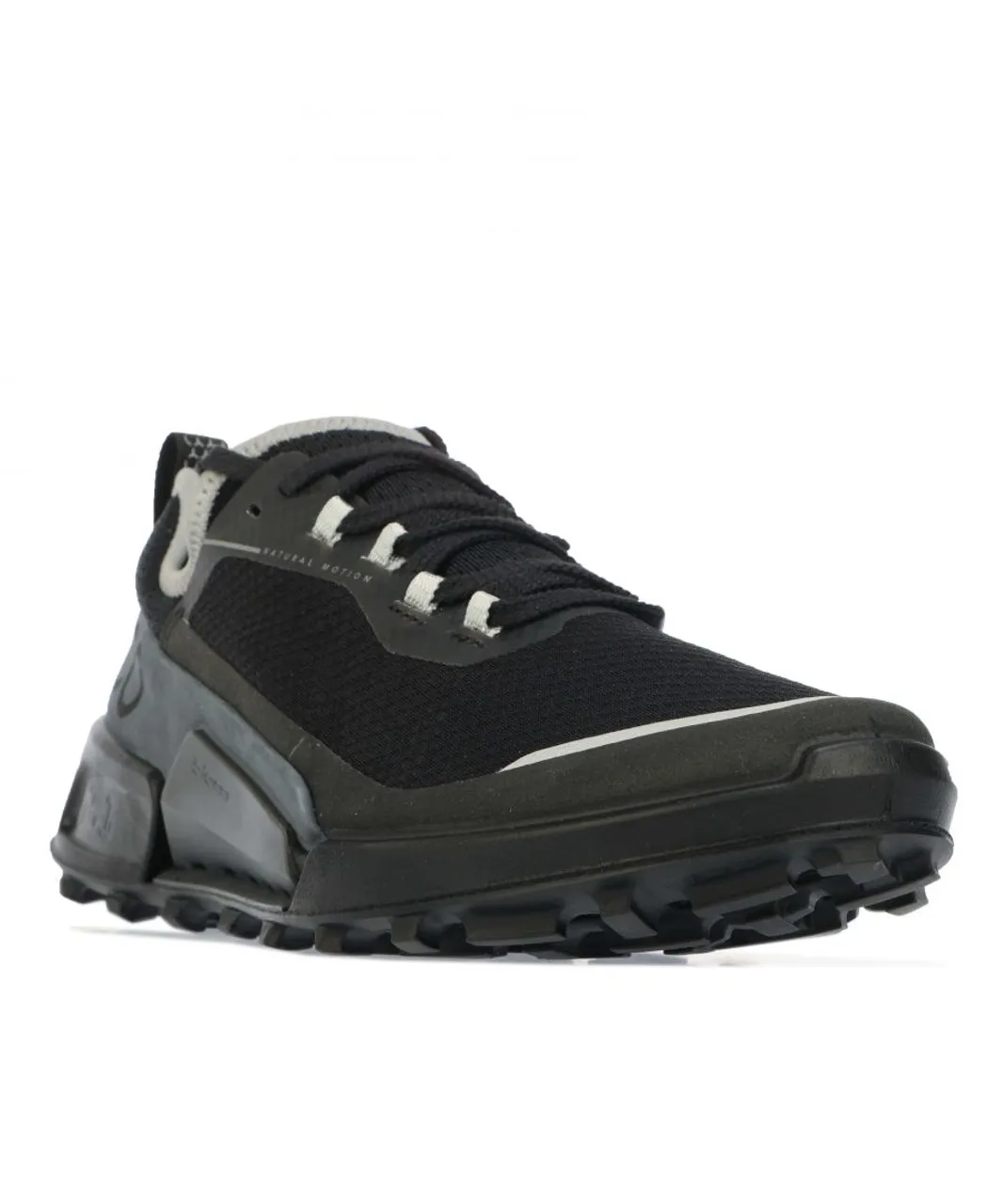 Ecco Womenss Biom 2.1 Mountain Trainers in Black Leather (archived)