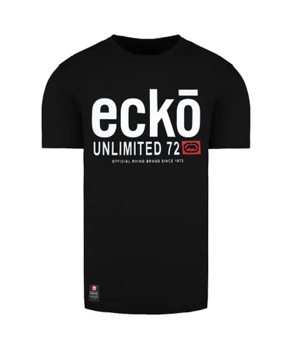 Ecko Unltd. Cali Mens Black T-Shirt Cotton