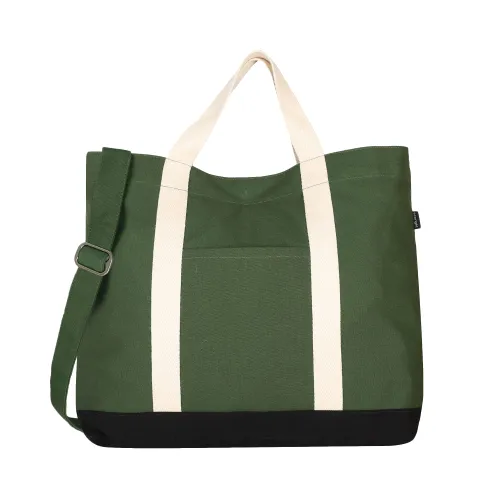 Eco Right Large Canvas Tote Bag for Men