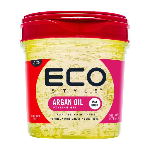 Eco Style Hair Styling Gel with Moroccan Argan Oil