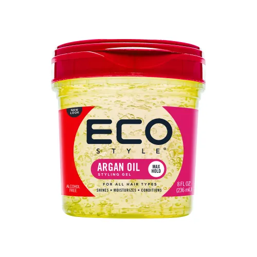 Eco Style Moroccan Argan Oil Hair Styling Gel