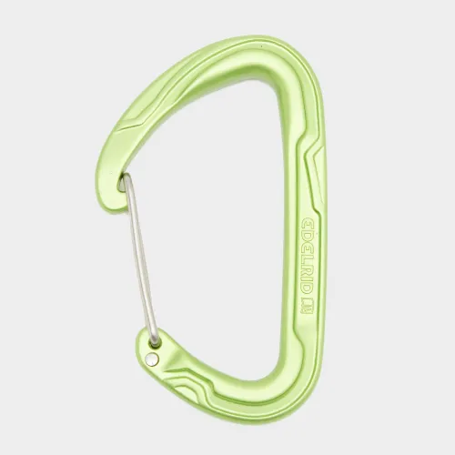 Edelrid Pure Wire 3 Carabiner - Mid Green, Mid Green