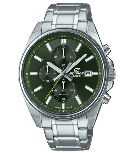 Edifice Men's Chronograph Quartz Watch with Stainless Steel