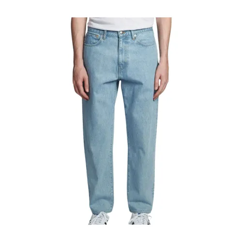 Edwin , Arctic Blue Relaxed Fit Jeans ,Blue male, Sizes: