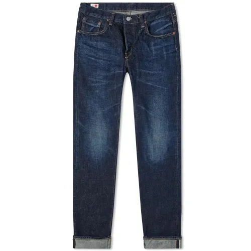 Edwin , Regular Tapered Jeans ,Blue male, Sizes:
