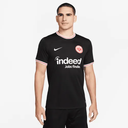 Eintracht Frankfurt 2023/24 Stadium Away Men's Nike Dri-FIT Football Shirt - Black - Polyester