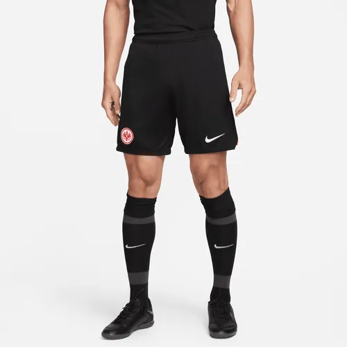 Eintracht Frankfurt 2023/24 Stadium Home/Away Men's Nike Dri-FIT Football Shorts - Black - Polyester