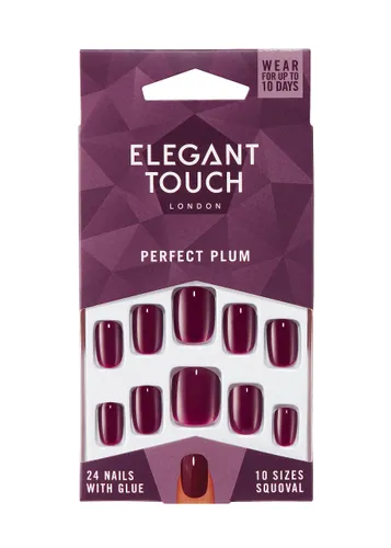 Elegant Touch Core Colour Nails Perfect Plum