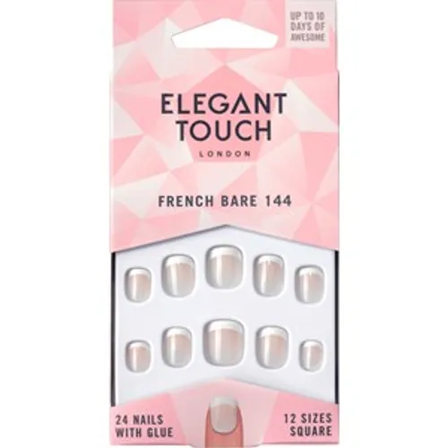 Elegant Touch Natural French 144 Bare Extra Short Female 24 Stk.