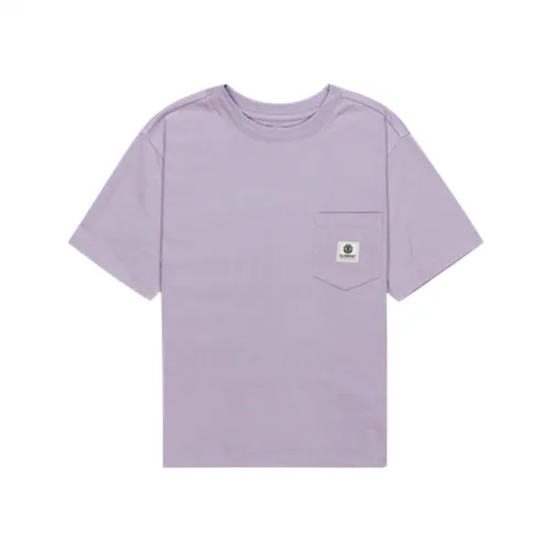 Element Basic Pocket Label T-Shirt - Lavender Grey