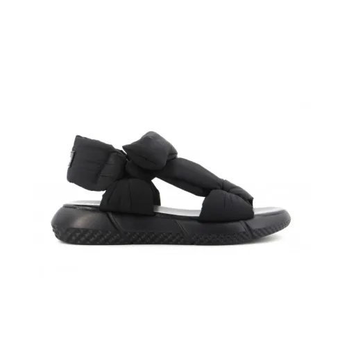 Elena Iachi , Flat Sandals ,Black female, Sizes:
