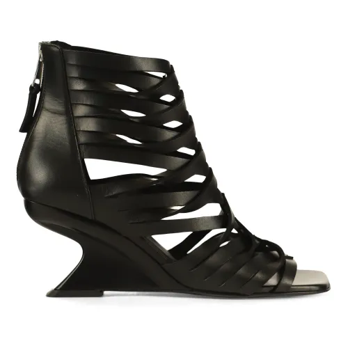 Elena Iachi , High Heel Sandals ,Black female, Sizes: