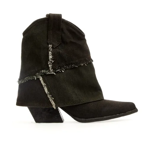 Elena Iachi , Women's Shoes Ankle Boots Grigio Ss24 ,Gray female, Sizes: