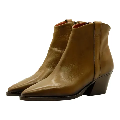 Elia Maurizi , Ankle Boots ,Green female, Sizes:
