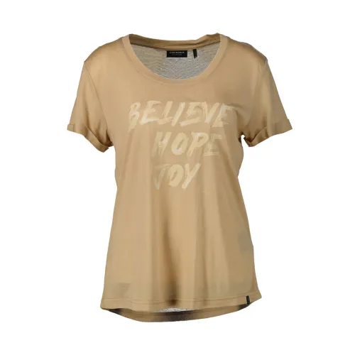 Elias Rumelis , Stylish T-Shirt ,Brown female, Sizes:
