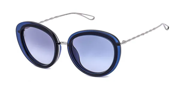 Elie Saab 007/S 0B88/7J Women's Sunglasses Black Size 53