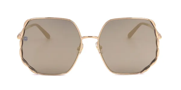 Elie Saab ES 064/S J5G Women's Sunglasses Gold Size 60