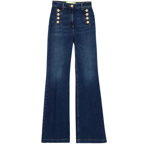 Elisabetta Franchi , Blue Jeans by Elisabetta Franchi, Model Pj29D36E2 ,Blue female, Sizes: