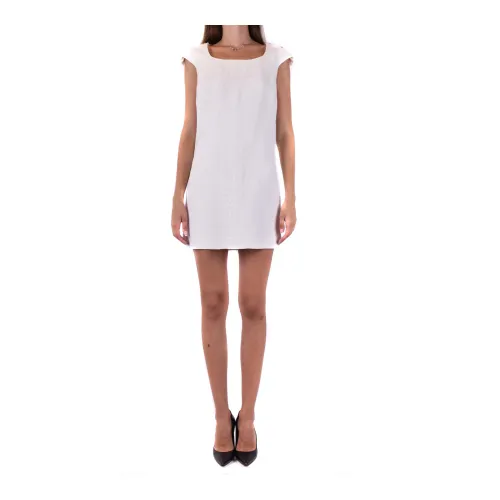 Elisabetta Franchi , Daily Chic Dress ,White female, Sizes: