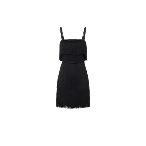 Elisabetta Franchi , Elegant Dress ,Black female, Sizes: