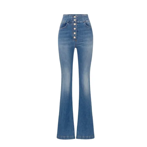 Elisabetta Franchi , Elisabetta Franchi Jeans Blue ,Blue female, Sizes: