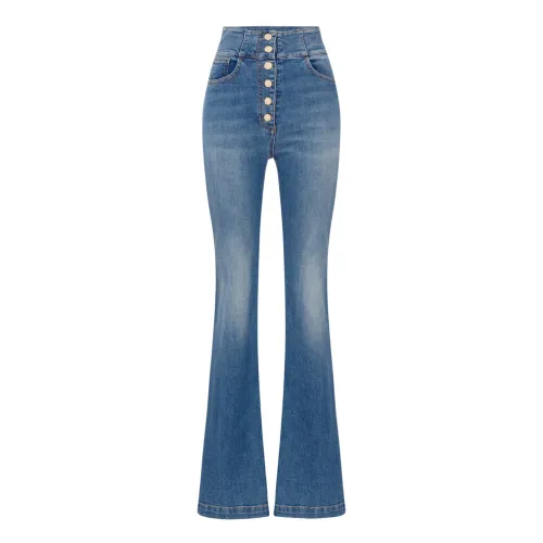 Elisabetta Franchi , Jeans ,Blue female, Sizes: