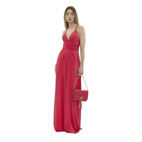 Elisabetta Franchi , Party Dresses ,Pink female, Sizes: