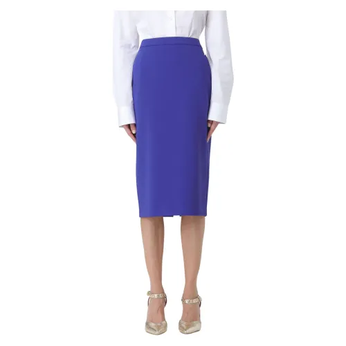 Elisabetta Franchi , Pencil Skirts ,Blue female, Sizes: