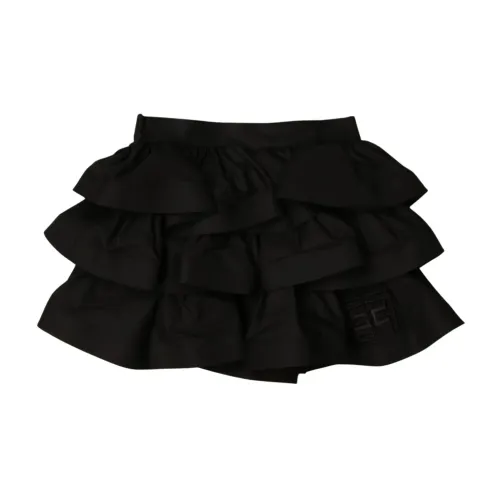 Elisabetta Franchi , Skirts ,Black female, Sizes: