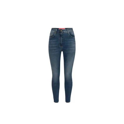 Elisabetta Franchi , Stylish Denim Jeans ,Blue female, Sizes: