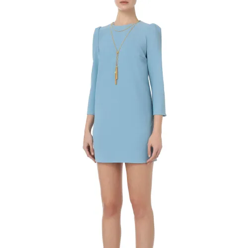 Elisabetta Franchi , Summer Dress ,Blue female, Sizes: