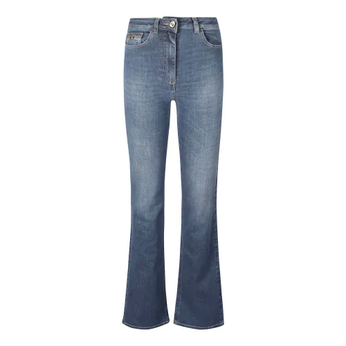Elisabetta Franchi , Women's Clothing Jeans Blue Denim Ss24 ,Blue female, Sizes: