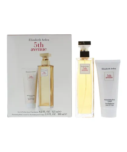 Elizabeth Arden Womens 5Th Avenue Eau De Parfum and 125ml Body Lotion 100ml - NA - One Size