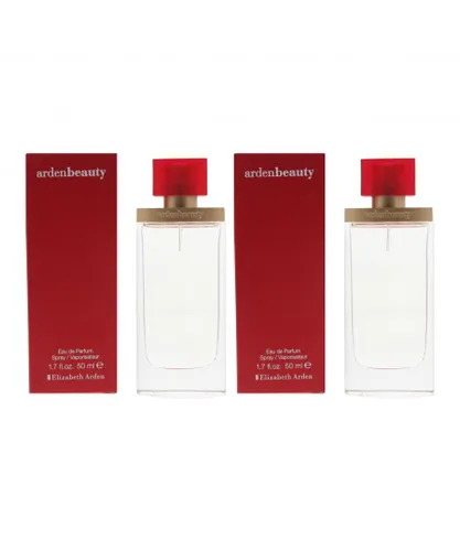 Elizabeth Arden Womens Beauty Eau de Parfum 50ml Spray For Her X 2 - One Size