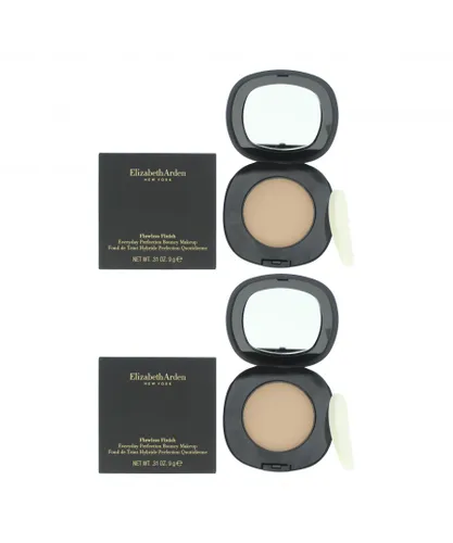 Elizabeth Arden Womens Flawless Finish Everyday Perfection Bouncy Makeup 9g 02 Alabaster x 2 - NA - One Size