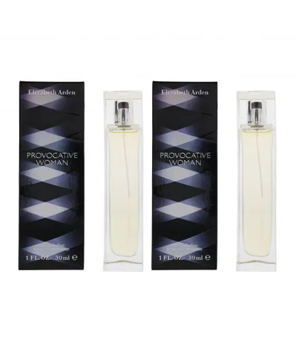 Elizabeth Arden Womens Provocative Eau de Parfum 30ml Spray For Her x 2 - One Size