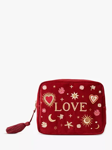 Elizabeth Scarlett Love Charm Pouch Bag, Rouge - Rouge - Female