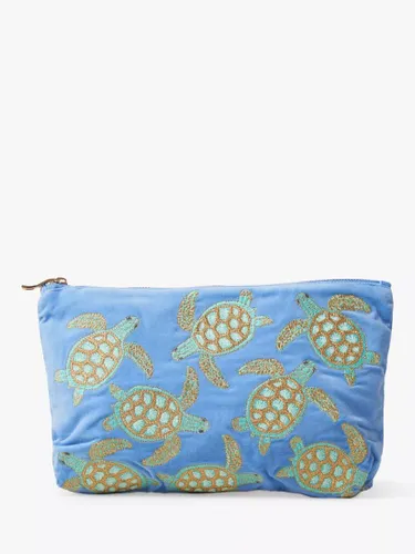Elizabeth Scarlett Turtle Everyday Pouch Bag, Blue - Blue - Female