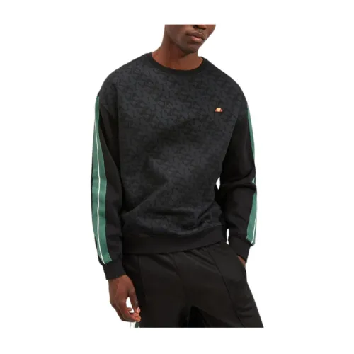 Ellesse , Essential Italy Sweatshirt ,Black male, Sizes: