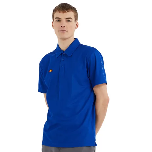 ellesse Mens Bertola Polo Shirt - Blue - S